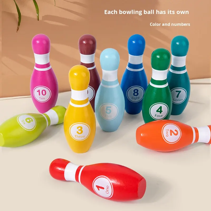 Wooden bowling ball  SL-A-75